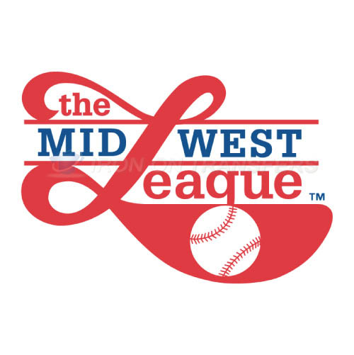 Midwest League Iron-on Stickers (Heat Transfers)NO.8116